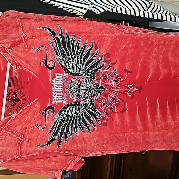 Women's Affliction t-shirt size xl - Picture 1 of 5